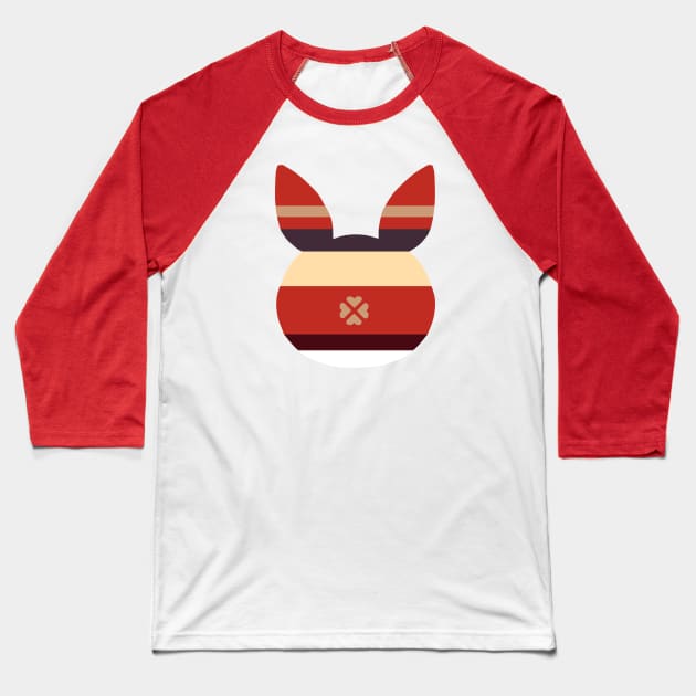 Genshin Impact Klee Bomb Baseball T-Shirt by xerosse